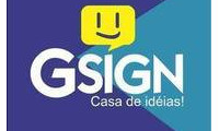 Logo Gsign Comunicação Visual em Centro