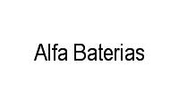 Logo Alfa Baterias em Centro