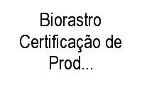 Logo Biorastro Certificação de Produtos Agropecuários em Setor Oeste
