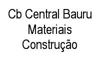 Logo Cb Central Bauru Materiais Construção em Jardim Solange