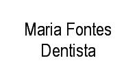 Logo Maria Fontes Dentista em Centro