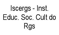 Logo Iscergs - Inst. Educ. Soc. Cult do Rgs em Primor