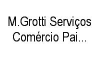 Logo M.Grotti Serviços Comércio Paisagismo Jardinagem
