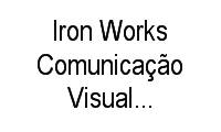 Logo Iron Works Comunicação Visual (Visualtech)