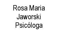 Logo Rosa Maria Jaworski Psicóloga em Centro