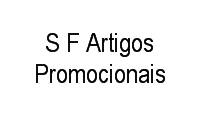 Logo S F Artigos Promocionais em Jardim Ipiranga