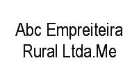 Logo Abc Empreiteira Rural Ltda.Me em Conjunto Residencial Recanto dos Rouxinóis
