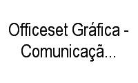 Logo Officeset Gráfica - Comunicação Visual - Internet em Centro