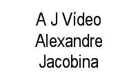 Logo A J Vídeo Alexandre Jacobina em Madalena