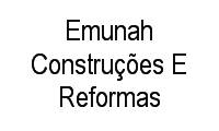 Logo Emunah Construções E Reformas em Três Barras