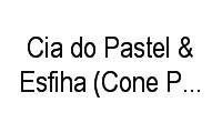 Logo de Cia do Pastel & Esfiha (Cone Pizza- Batatão Recheada em Cidade Alta