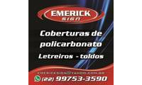 Logo Emerick Sign Letreiros, Toldos e Coberturas em Atlântica