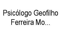 Logo Psicólogo Geofilho Ferreira Moraes Crp-12/10.011