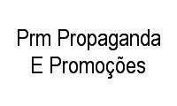 Logo Prm Propaganda E Promoções