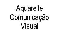 Logo Aquarelle Comunicação Visual em Jardim Limoeiro