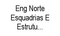 Logo Eng Norte Esquadrias E Estruturas Metálicas em Setor Tropical