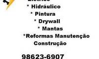 Logo Master Empreiteira 98.623-6907 eletricista 24 horas encanador pintor manta asfaltica drywall  em Manaíra