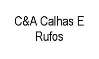 Logo C&A Calhas E Rufos