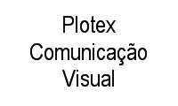 Logo Plotex Comunicação Visual em Centro