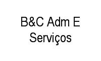 Logo B&C Adm E Serviços em Frei Eustáquio