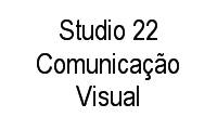 Logo Studio 22 Comunicação Visual em Alto Tarumã