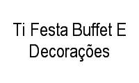 Logo Ti Festa Buffet E Decorações