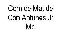 Logo de Com de Mat de Con Antunes Jr Mc em Centro