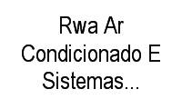 Logo Rwa Ar Condicionado E Sistemas de Segurança em Vila do Castelo