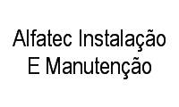 Logo Alfatec Instalação E Manutenção
