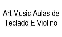 Logo Art Music Aulas de Teclado E Violino