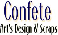 Logo Confete Art'S Design E Scraps