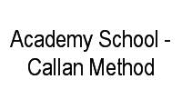Logo Academy School - Callan Method em Vila Industrial