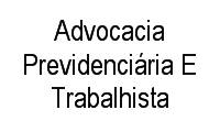 Logo Advocacia Previdenciária E Trabalhista em Centro