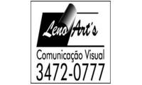 Logo Leno Arts Comunicação Visual em Mirim