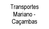 Logo Transportes Mariano - Caçambas em Diamante (Barreiro)