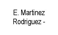 Logo E. Martinez Rodriguez - em Santo Agostinho