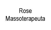 Logo Rose Massoterapeuta em Taquara