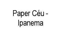 Logo Paper Céu - Ipanema em Ipanema