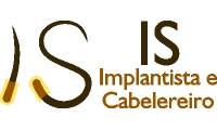 Logo Is Implantista E Cabeleireiro