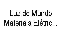 Logo Luz do Mundo Materiais Elétricos E Instalações em Canta Galo