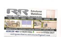 Logo Rodrigues & Ribeiro Reparos E Fabricações Portões, em Engenho Novo
