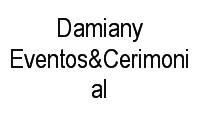 Logo Damiany Eventos&Cerimonial