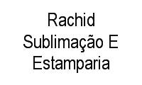 Logo Rachid Sublimação E Estamparia