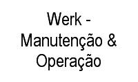 Logo Werk - Manutenção & Operação em Vila Taquarussu