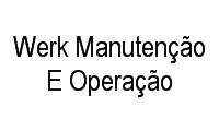 Logo Werk Manutenção E Operação em Vila Taquarussu