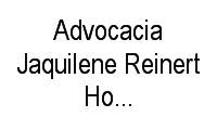 Logo Advocacia Jaquilene Reinert Horn Oab/Sc 21801 em Trindade