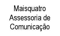 Logo Maisquatro Assessoria de Comunicação