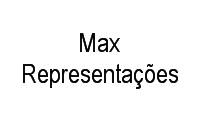 Logo Max Representações em Imbuí