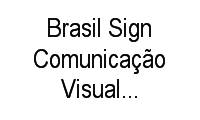 Logo Brasil Sign Comunicação Visual E Gráfica Rápida