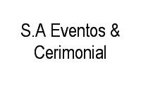 Logo S.A Eventos & Cerimonial em Cariru
